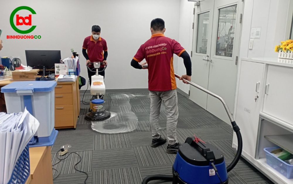 Dịch vụ giặt thảm tại Bình Dương