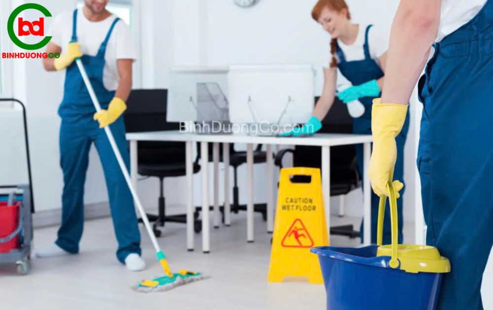Quy trình cung cấp dịch vụ tạp vụ chuyên nghiệp